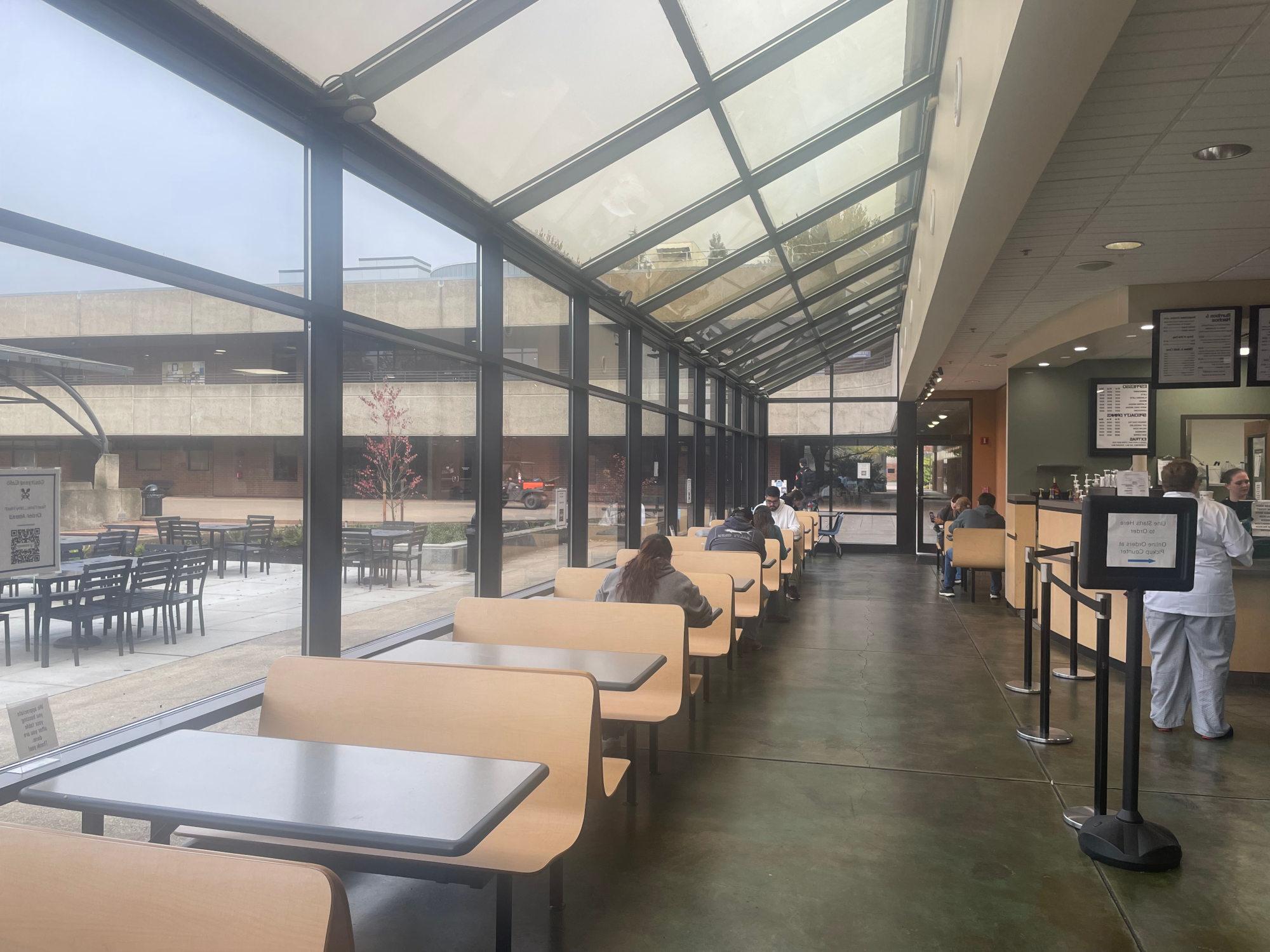 Photo of the Courtyard Cafe interior